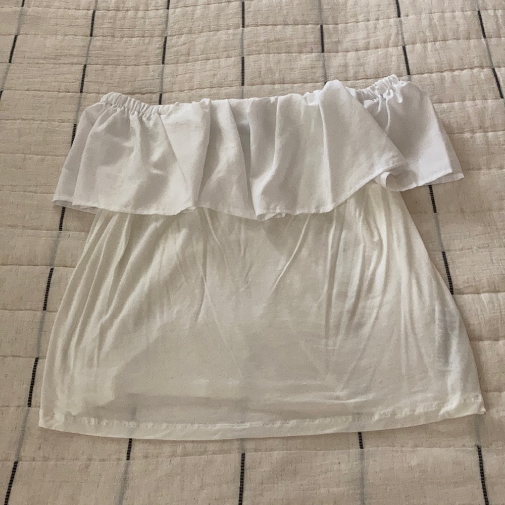French Connection off the shoulder blouse